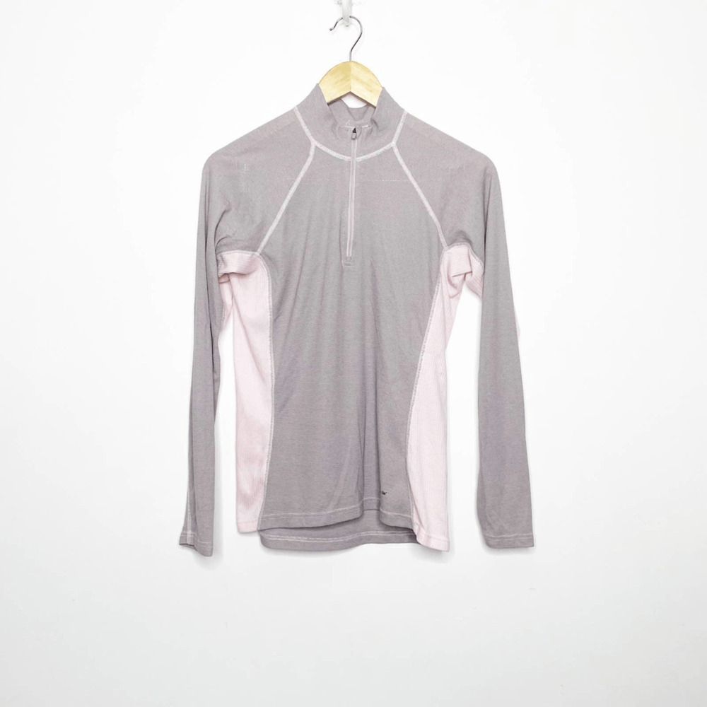 Patagonia Gray and Pink Long Sleeve Top - Picture 2 of 6